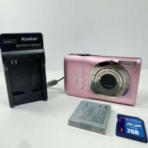 Canon Powershot Sd1300 Is Digital Elph 12.1Mp 4X Wide Zoom Camera W/ Sd -Tested