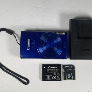 Canon Powershot Elph 190 Is 20.0 Mp Digital Camera - Blue