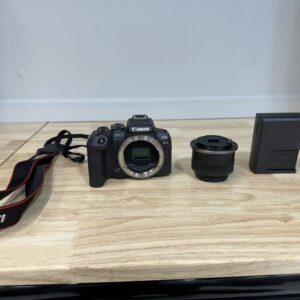 Canon Eos R10 24.2Mp Mirrorless Camera - Black (Rf-S 18-45Mm F/4.5-6.3 Is Stm)