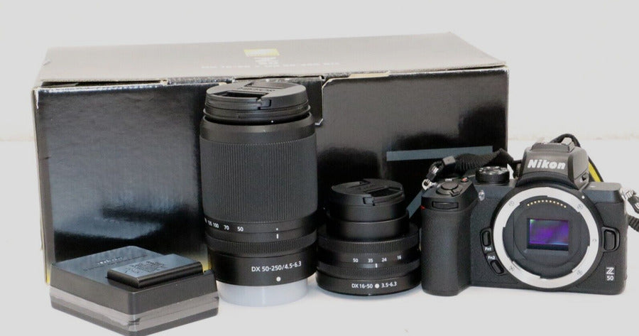 Nikon Z 50 20.9Mp With 16-50Mm + 50-250Mm Lenses Kit Mirrorless Camera