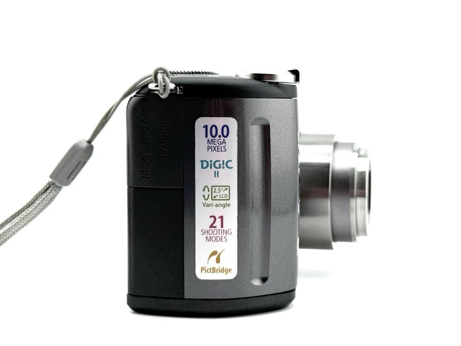 Canon Powershot A640 Digital Camera Gray 10Mp 4X Zoom - Image 4