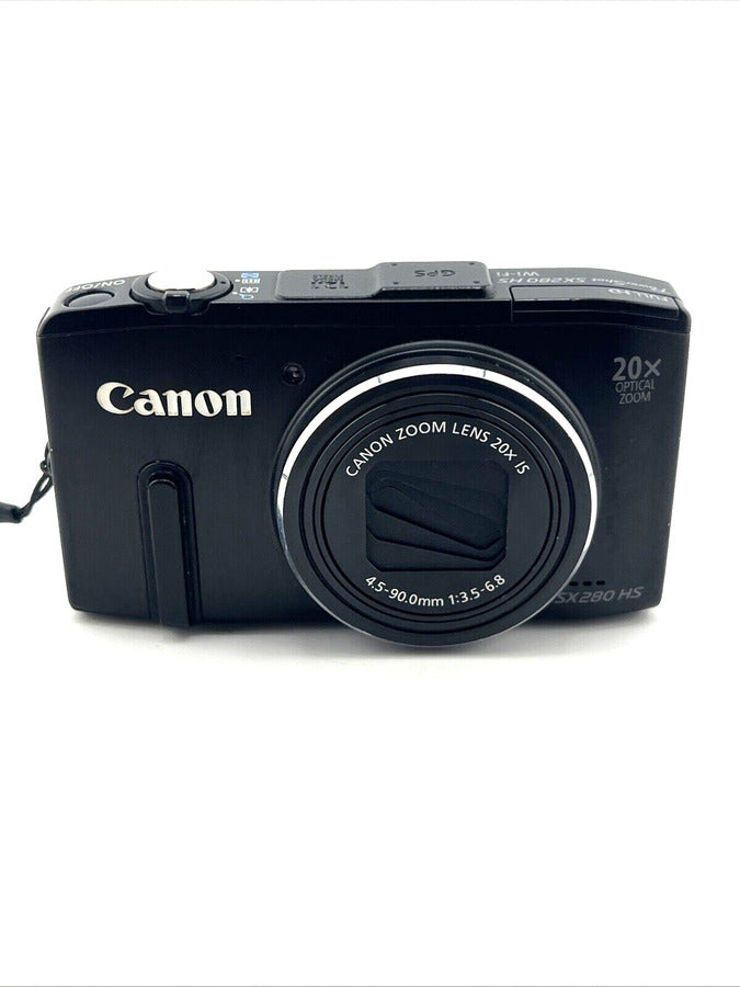 Canon Powershot Sx280 Hs Digital Camera Black 20X Zoom 12.1Mp - Image 2