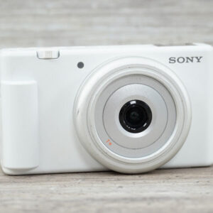 Sony Zv 1F Vlog Camera For Content Creators And Vloggers White