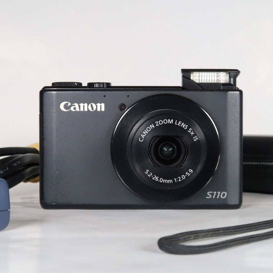 Canon Powershot S110 12.1 Mp Digital Camera Black With Case And Sd Card - Excellent Condition - Image 8