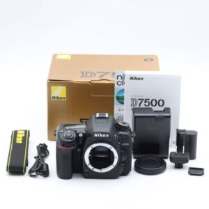 Nikon Digital Slr Camera D7500 Body Black