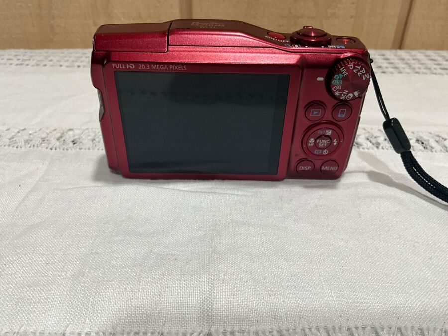 Near Mint Canon Powershot Sx710Hs Wi-Fi Camera 20.3Mp 30X Optical Zoom Red - Image 3
