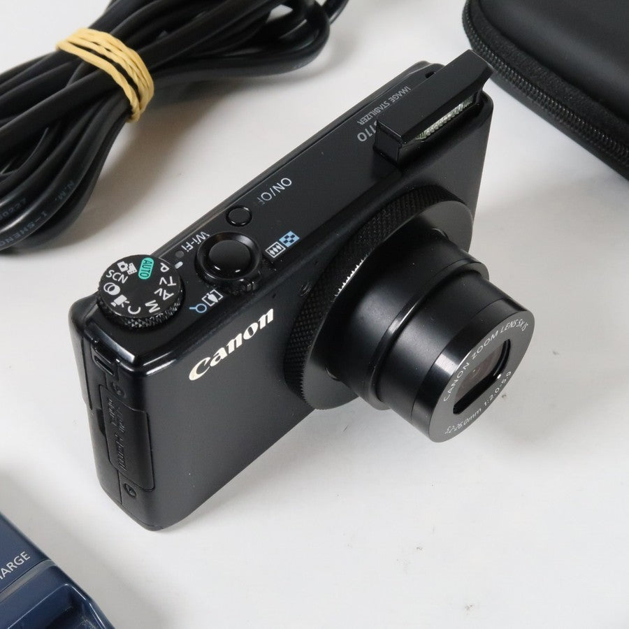 Canon Powershot S110 12.1 Mp Digital Camera Black With Case And Sd Card - Excellent Condition - Image 5