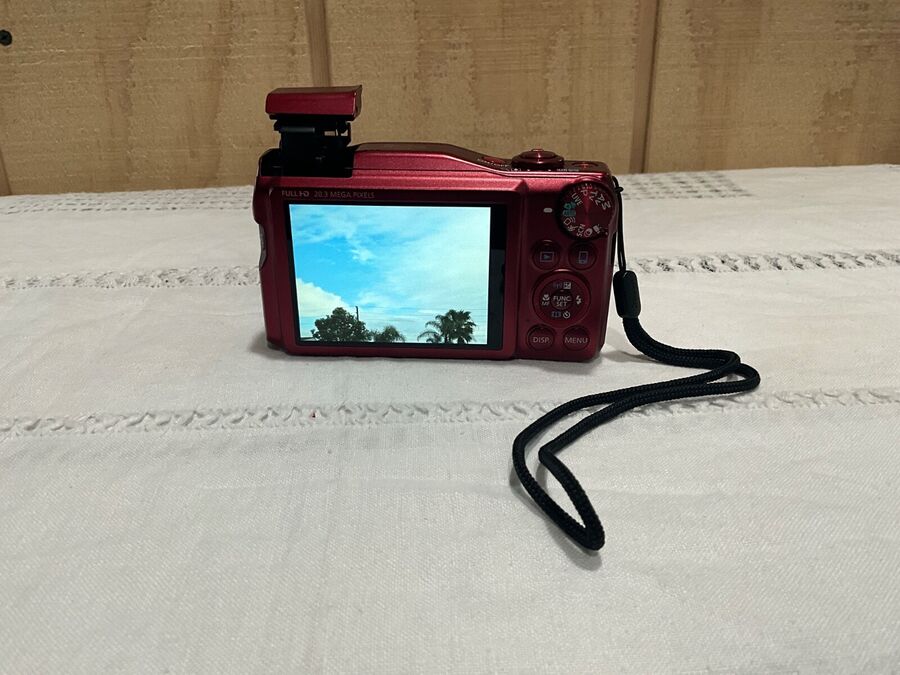 Near Mint Canon Powershot Sx710Hs Wi-Fi Camera 20.3Mp 30X Optical Zoom Red - Image 13