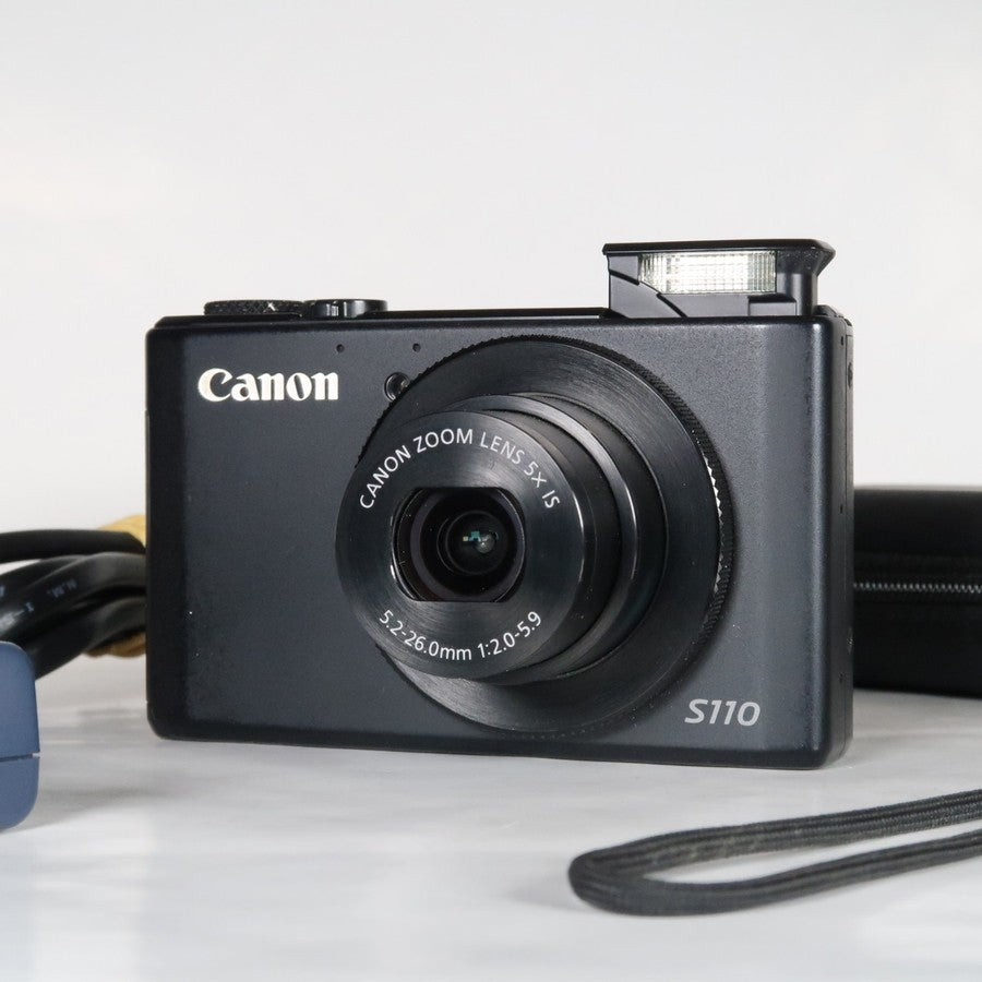 Canon Powershot S110 12.1 Mp Digital Camera Black With Case And Sd Card - Excellent Condition - Image 9