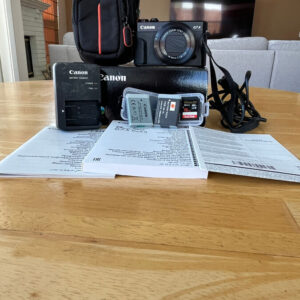 Canon G7X Mark Ii 20.1Mp Digital Camera 4.2X Optical Zoom Full-Hd Bundle