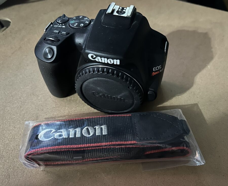 Canon Eos Rebel Sl3 24.1Mp Digital Camera Black W/ 18-55Mm Lens Low Shutter - Image 3