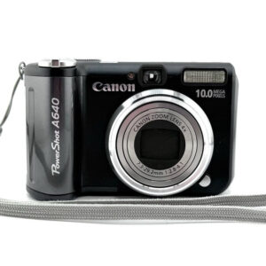 Canon Powershot A640 Digital Camera Gray 10Mp 4X Zoom