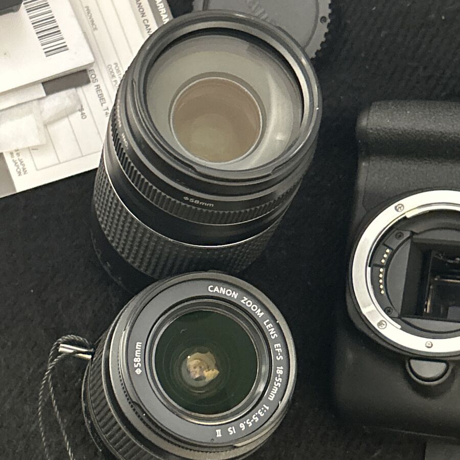 Canon Eos Rebel T7 Dslr Camera With Ef18-55Mm And Ef 75-300Mm Lenses - Image 7