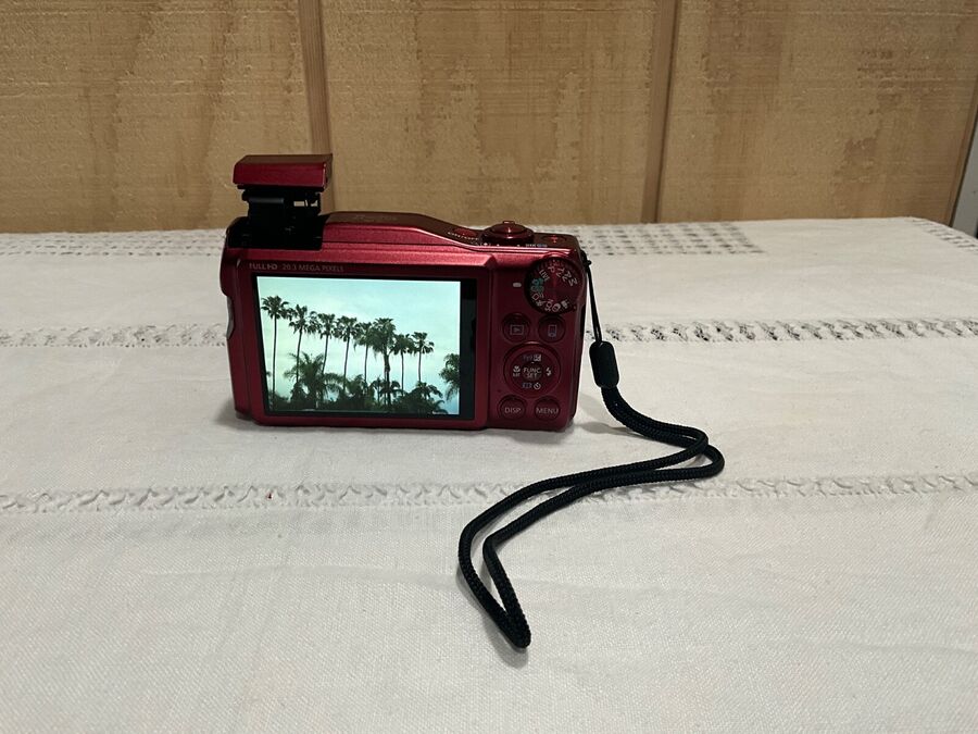 Near Mint Canon Powershot Sx710Hs Wi-Fi Camera 20.3Mp 30X Optical Zoom Red - Image 14