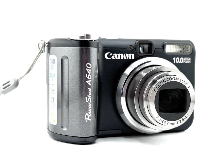 Canon Powershot A640 Digital Camera Gray 10Mp 4X Zoom - Image 2