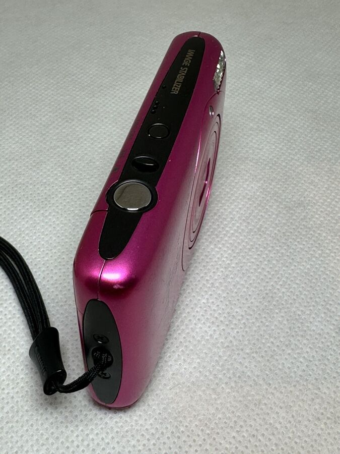 Canon Powershot Sd 1400 Is Digital Elph Camera Pink W Box Charger Tested - Image 6