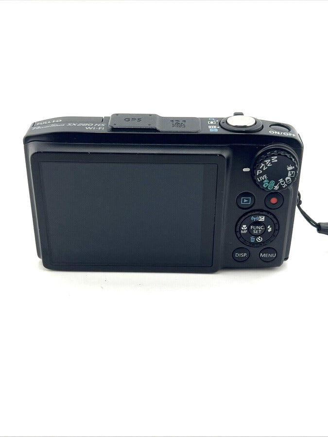 Canon Powershot Sx280 Hs Digital Camera Black 20X Zoom 12.1Mp - Image 8