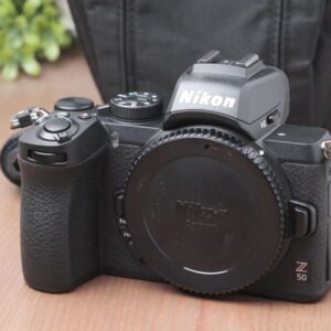 Nikon Z50 20.9Mp Mirrorless Digital 4K Camera W/128Gb Sd And Bag ~105 Clicks!