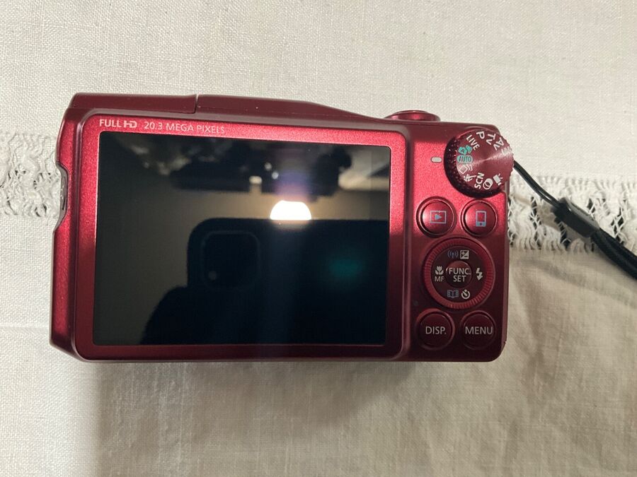 Near Mint Canon Powershot Sx710Hs Wi-Fi Camera 20.3Mp 30X Optical Zoom Red - Image 4