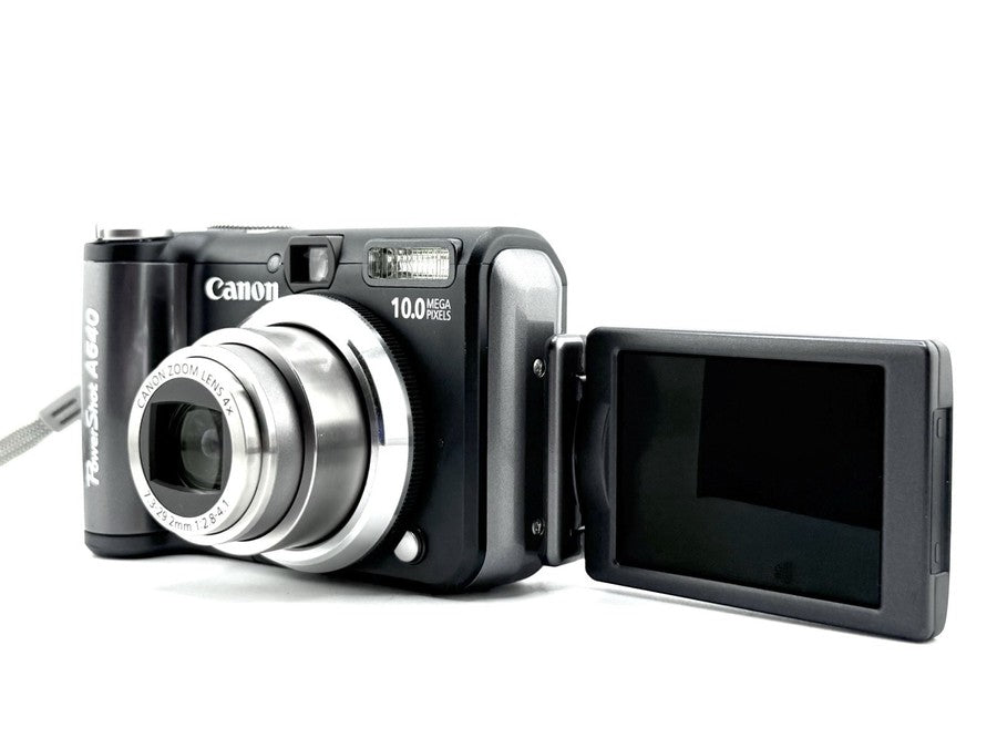 Canon Powershot A640 Digital Camera Gray 10Mp 4X Zoom - Image 9