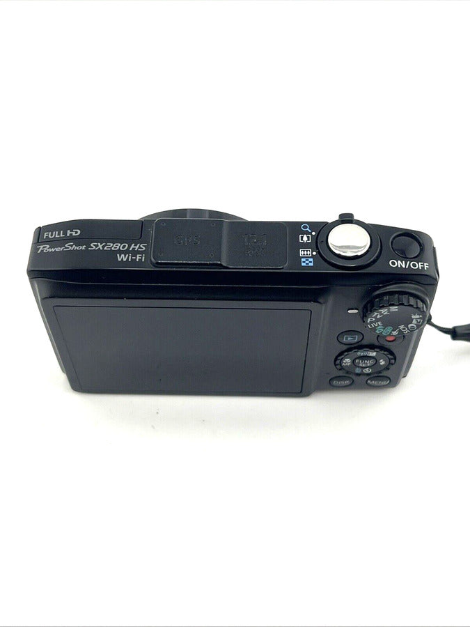 Canon Powershot Sx280 Hs Digital Camera Black 20X Zoom 12.1Mp - Image 6