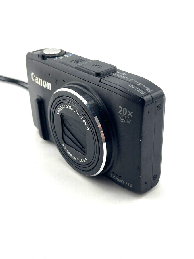 Canon Powershot Sx280 Hs Digital Camera Black 20X Zoom 12.1Mp - Image 4