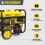 Champion Power Equipment 4375-Watt Gas Powered 49 State Wireless Remote Start RV Ready Portable Generator - Image 4
