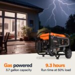 Generac GP Series 4,500 Watt Gas Powered 49-State Portable Generator with COsense Technology - Image 5