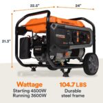 Generac GP Series 4,500 Watt Gas Powered 49-State Portable Generator with COsense Technology - Image 7