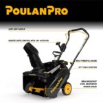 Poulan Pro 18 Inch 99 cc Auger Propelled Single Stage Gas Snow Blower - Image 2