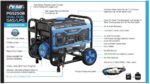 Pulsar Products 5,250 Watt Dual Fuel 50-State Portable Generator - Image 5
